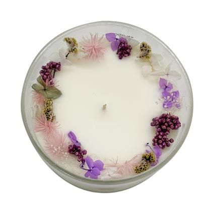 floral candle 2