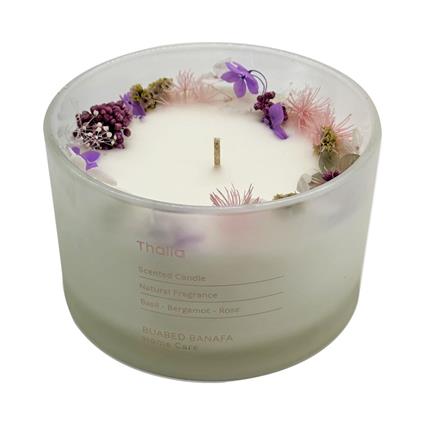 floral candle 3